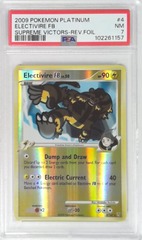V1820: 2009: Electvire FB: 4/147: Supreme Victors: Platinum: PSA: 7: NM: 102261157